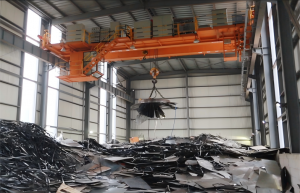 Steel Handling Project at a Steel Plant in Saudi Arabia