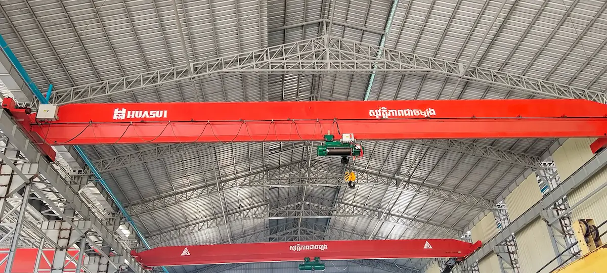 3-ton single-girder electric overhead crane