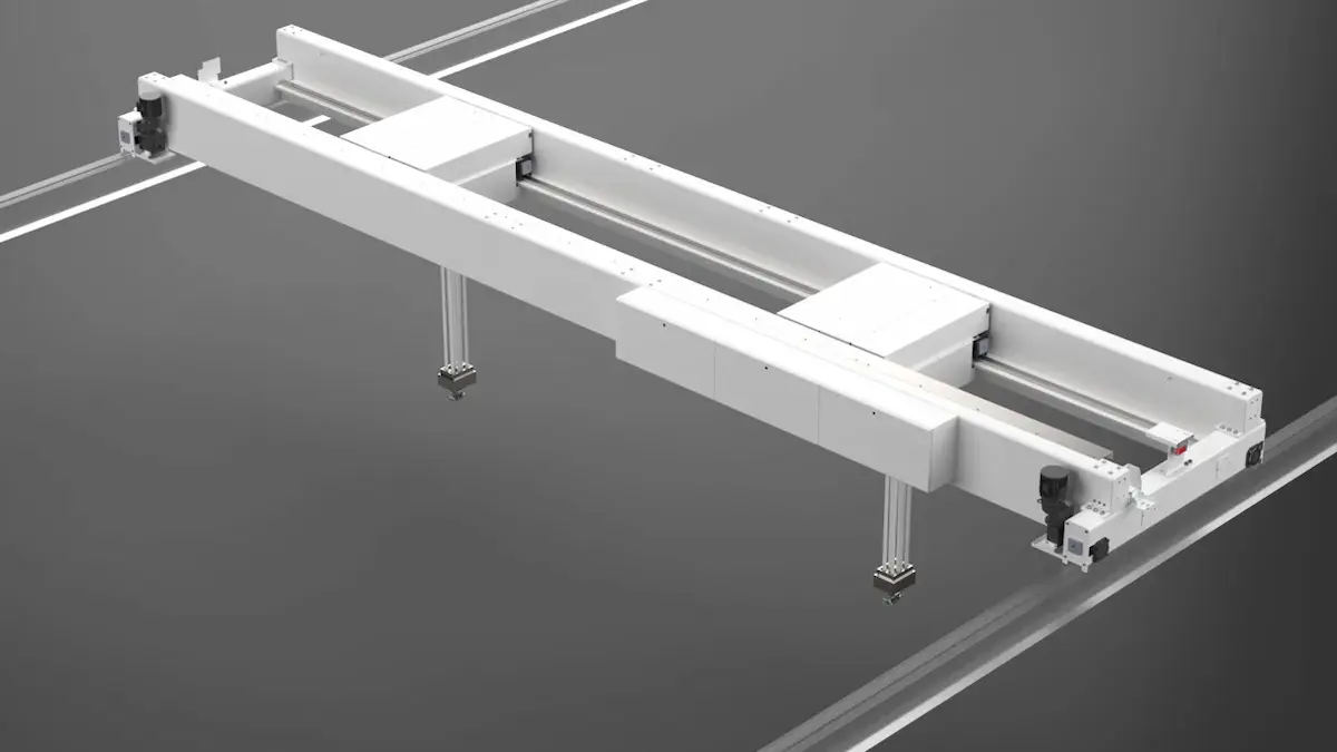 cleanroom-overhead-crane-structure
