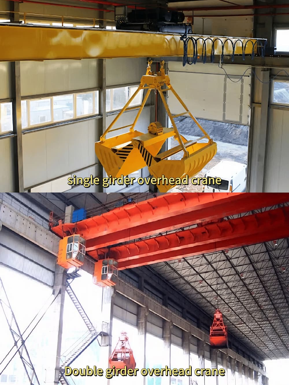 Single-Girder vs. Double-Girder Overhead Cranes