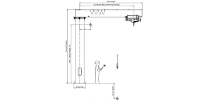 Deck crane structure diagram