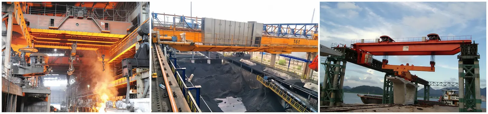 Overhead Crane operate in high-temperature, dusty, and corrosive environments.